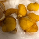 柚子の皮の冷凍保存